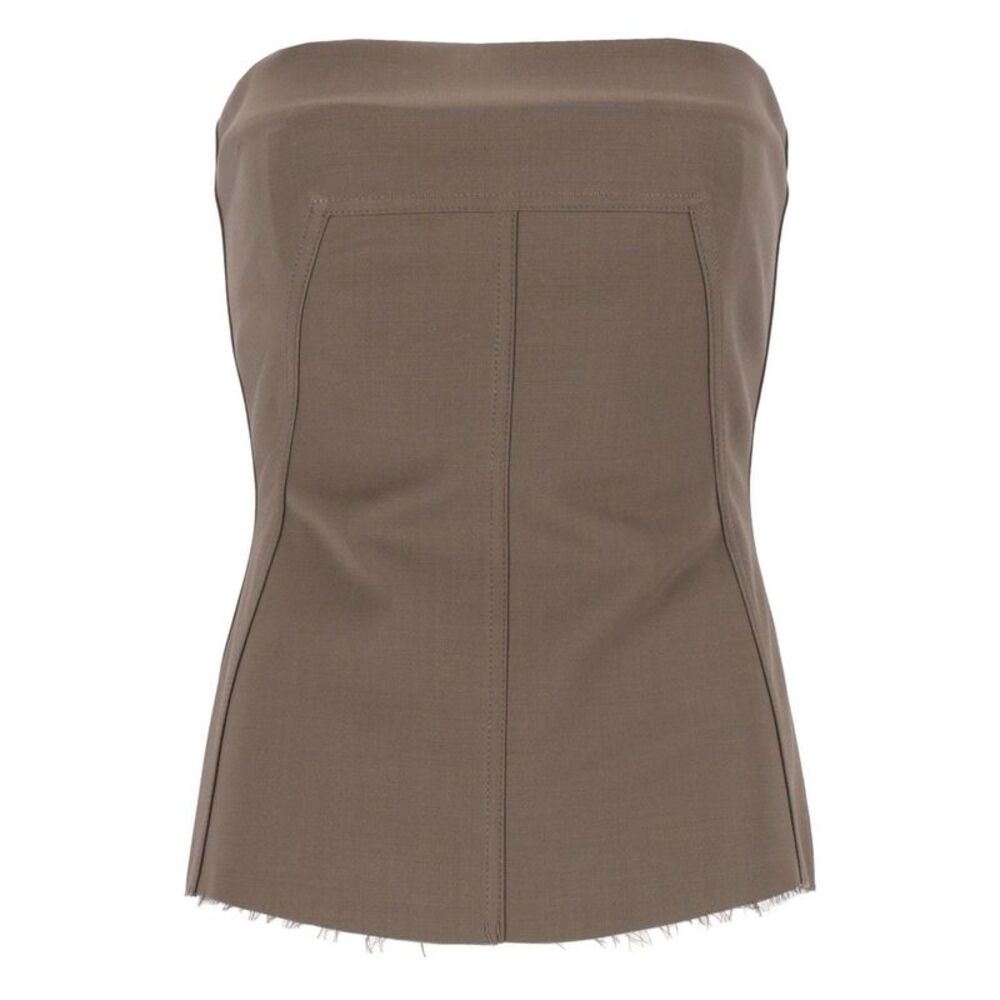 Rick Owens Women Stretch Wool Bustier